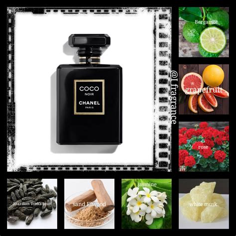 chanel coco noir perfume ingredients|Coco Chanel perfume top notes.